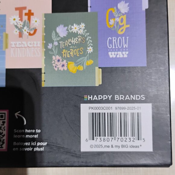 NEW Happy Planner 12-Month Teachers Are Heroes Planner Bundle - Picture 7 of 7